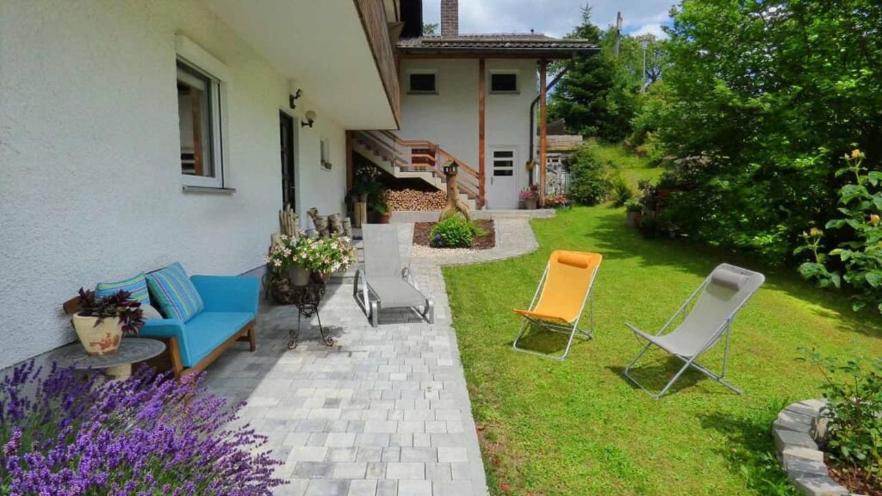 Haus Der 5 Kontinente Apartment Böbrach Exterior foto